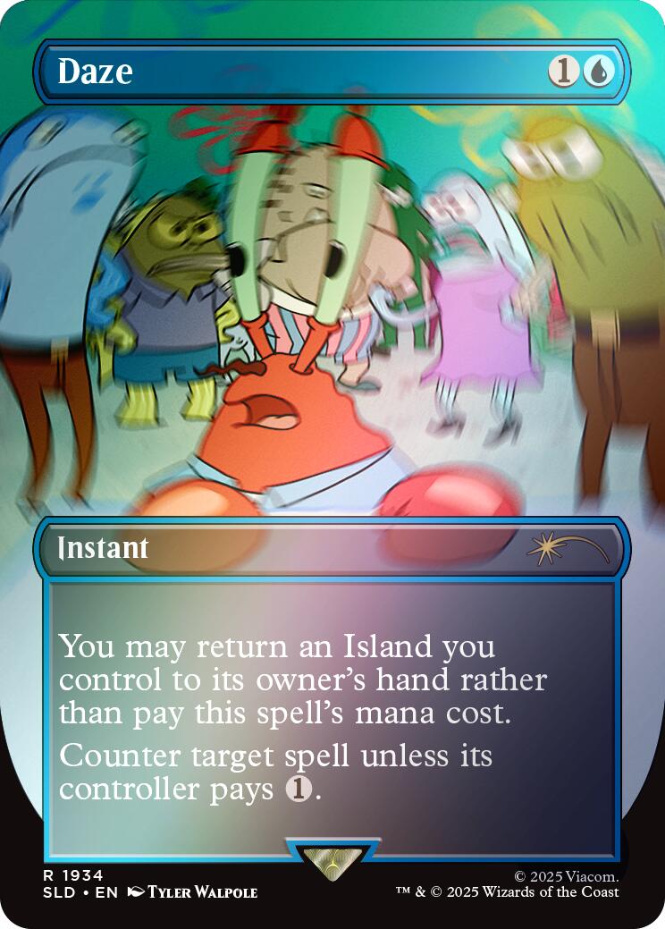 Daze (Rainbow Foil) [Secret Lair Drop Series] | Odin's Place
