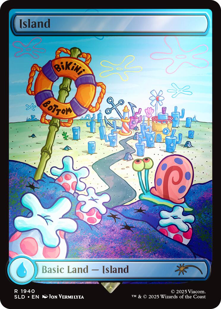 Island (1940) (Rainbow Foil) [Secret Lair Drop Series] | Odin's Place
