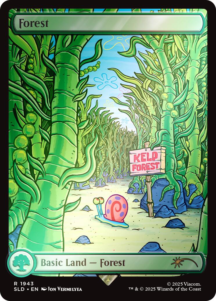 Forest (1943) (Rainbow Foil) [Secret Lair Drop Series] | Odin's Place