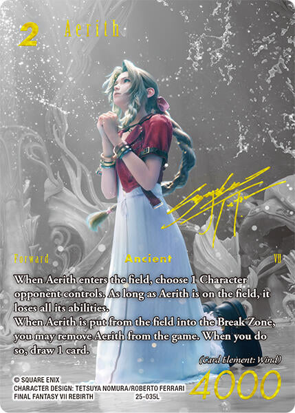 Aerith (Full Art Signature) [Tears of the Planet] | Odin's Place
