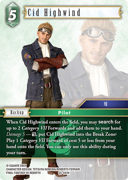 Cid Highwind [Tears of the Planet] | Odin's Place