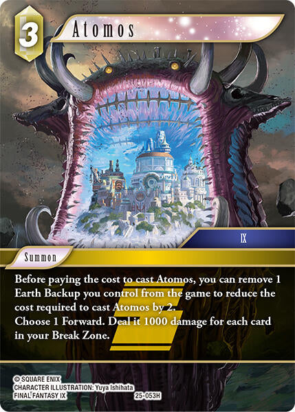 Atomos [Tears of the Planet] | Odin's Place