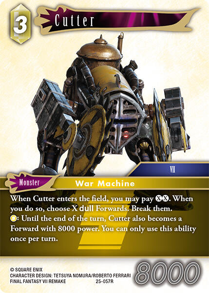Cutter [Tears of the Planet] | Odin's Place