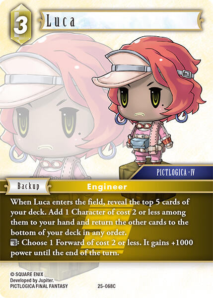 Luca [Tears of the Planet] | Odin's Place