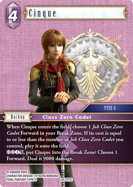 Cinque [Tears of the Planet] | Odin's Place