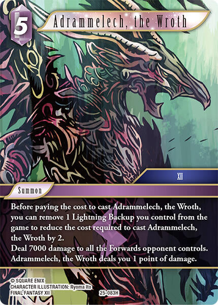 Adrammelech, the Wroth [Tears of the Planet] | Odin's Place