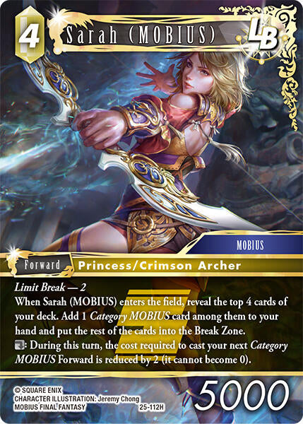 Sarah (MOBIUS) LB [Tears of the Planet] | Odin's Place