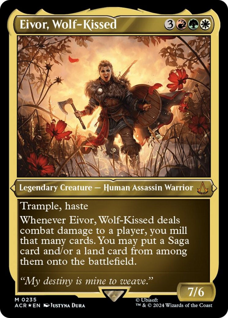 Eivor, Wolf-Kissed (Foil Etched) [Assassin's Creed] | Odin's Place