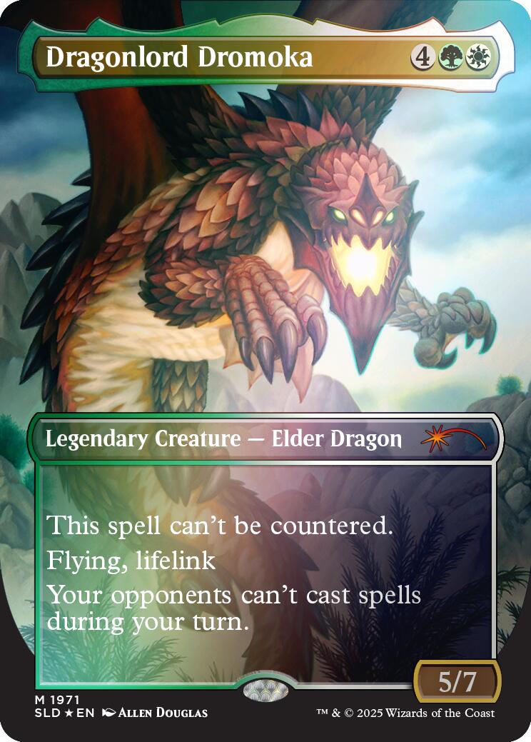 Dragonlord Dromoka (Rainbow Foil) [Secret Lair Drop Series] | Odin's Place