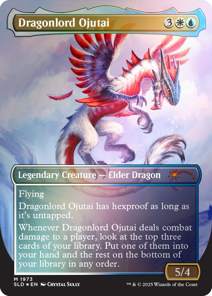 Dragonlord Ojutai (Rainbow Foil) [Secret Lair Drop Series] | Odin's Place