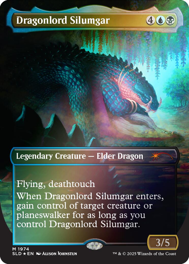 Dragonlord Silumgar (Rainbow Foil) [Secret Lair Drop Series] | Odin's Place