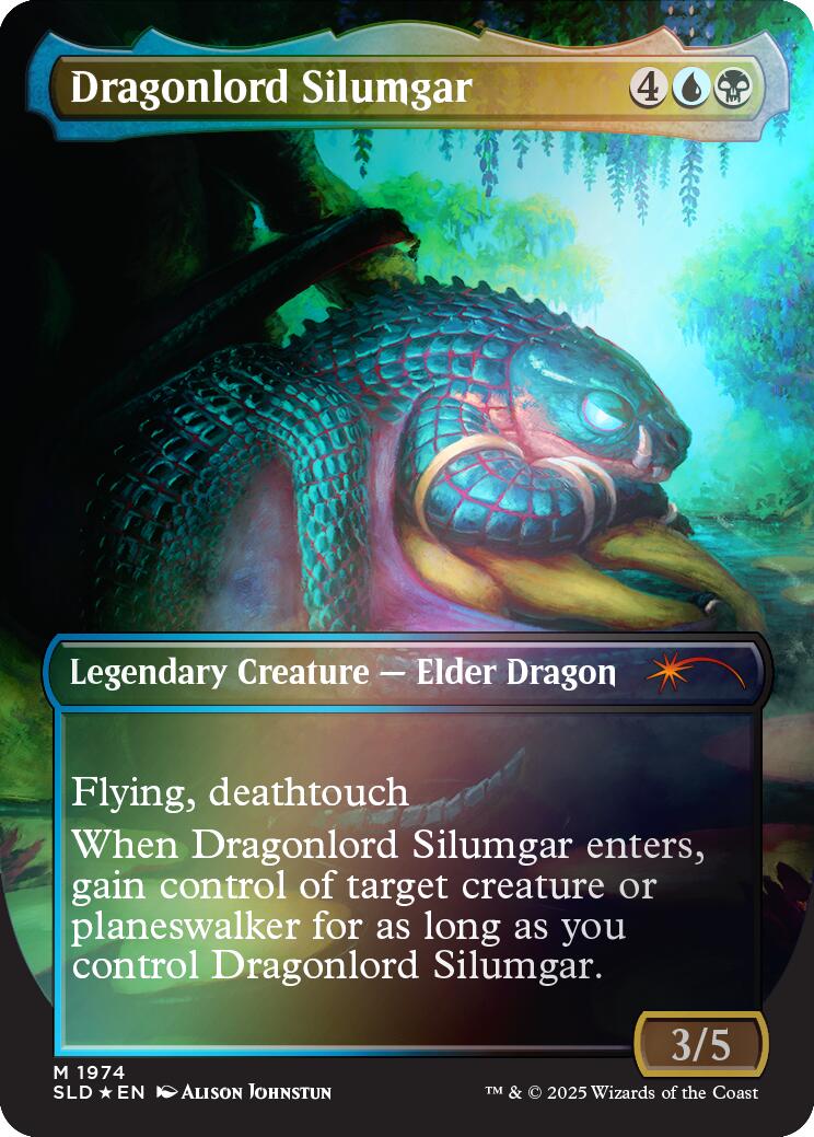 Dragonlord Silumgar (Rainbow Foil) [Secret Lair Drop Series] | Odin's Place