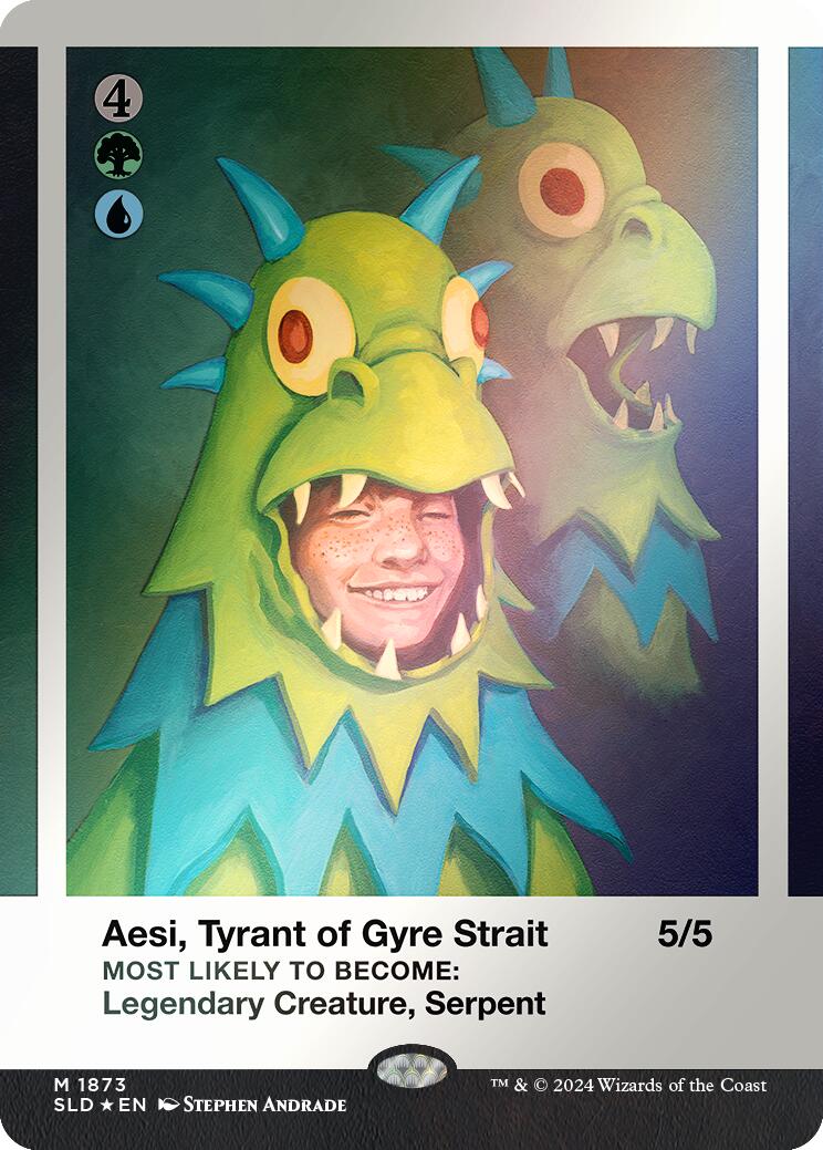 Aesi, Tyrant of Gyre Strait (Rainbow Foil) [Secret Lair Drop Series] | Odin's Place