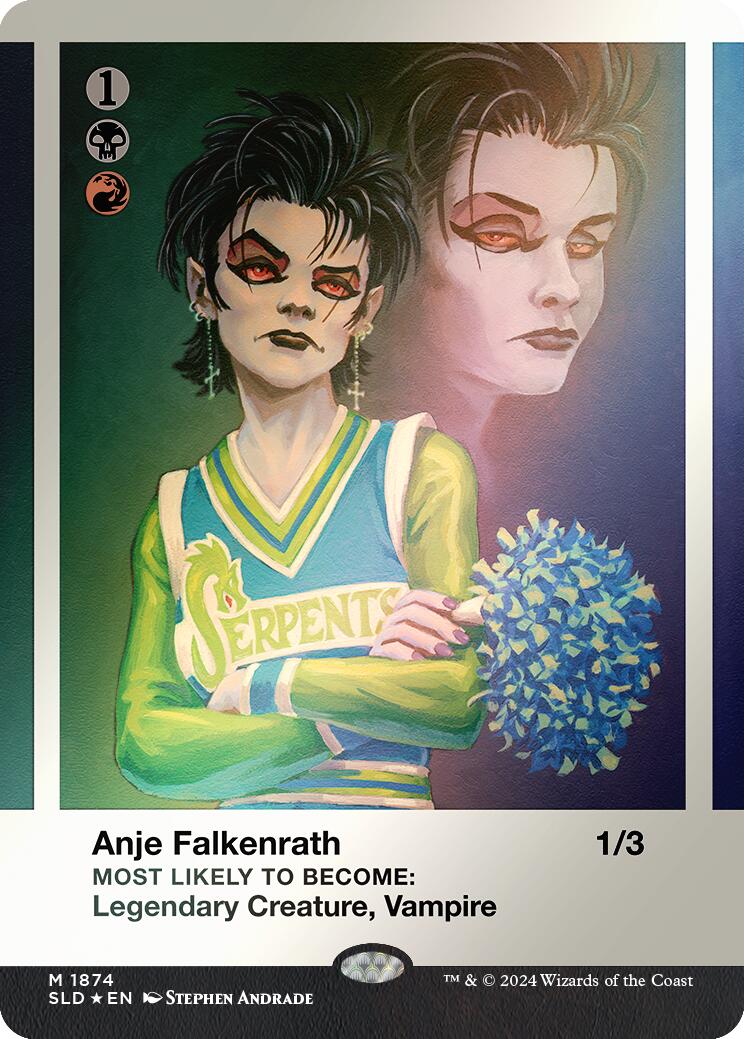 Anje Falkenrath (Rainbow Foil) [Secret Lair Drop Series] | Odin's Place