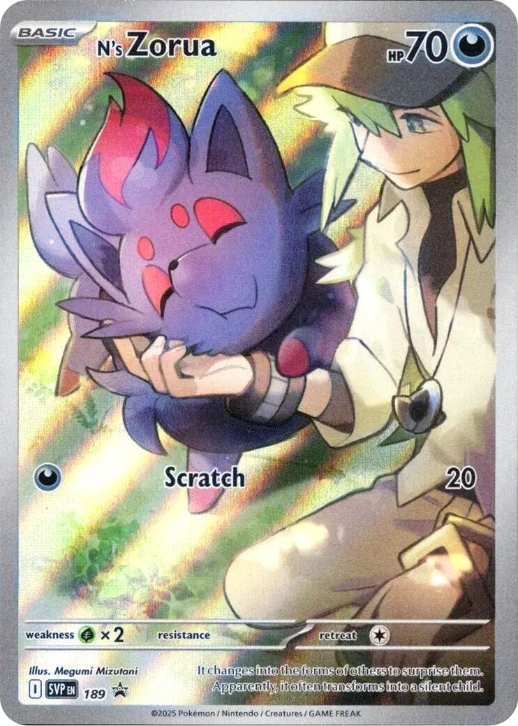 N's Zorua (SVP189) [Scarlet & Violet: Black Star Promos] | Odin's Place