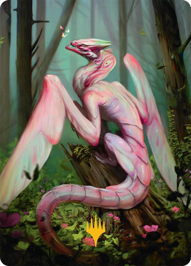 Bloomvine Regent Art Card (46/54) (Gold-Stamped) [Tarkir: Dragonstorm Art Series] | Odin's Place