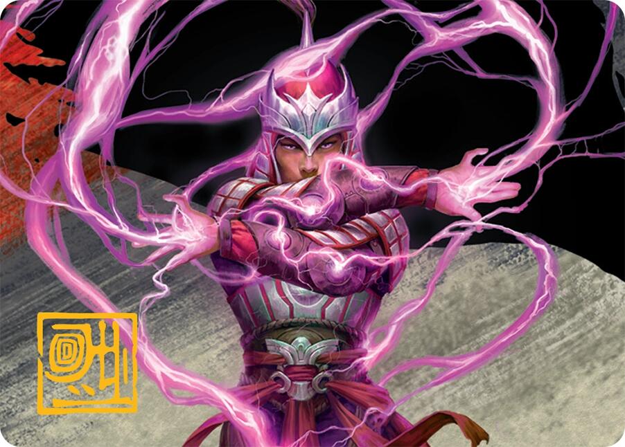 All-Out Assault Art Card (43/54) (Gold-Stamped Signature) [Tarkir: Dragonstorm Art Series] | Odin's Place