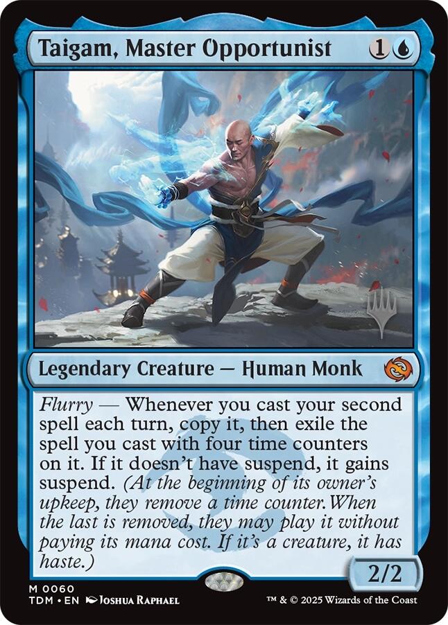 Taigam, Master Opportunist [Tarkir: Dragonstorm Promos] | Odin's Place
