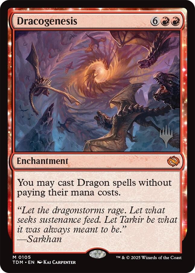 Dracogenesis [Tarkir: Dragonstorm Promos] | Odin's Place