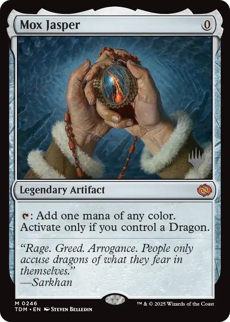 Mox Jasper [Tarkir: Dragonstorm Promos] | Odin's Place