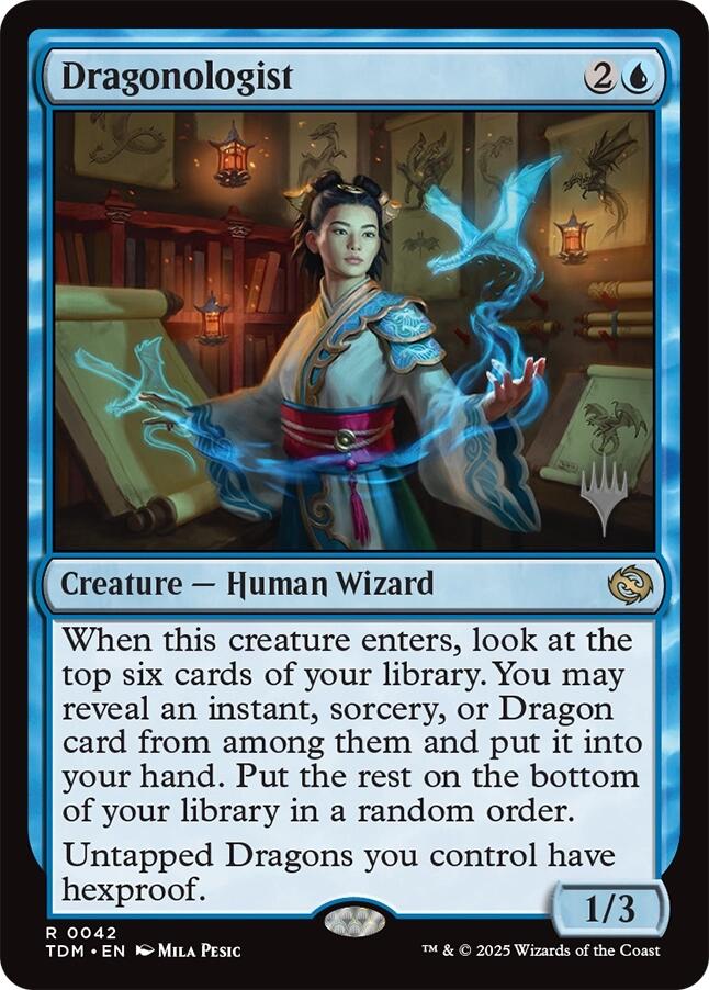 Dragonologist [Tarkir: Dragonstorm Promos] | Odin's Place