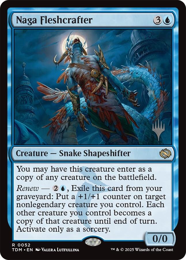 Naga Fleshcrafter [Tarkir: Dragonstorm Promos] | Odin's Place