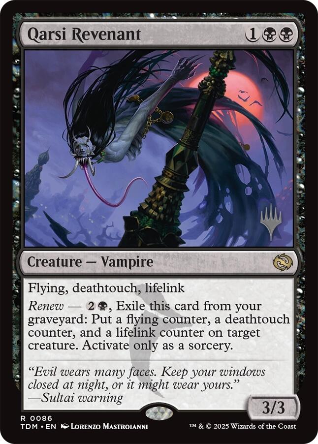 Qarsi Revenant [Tarkir: Dragonstorm Promos] | Odin's Place