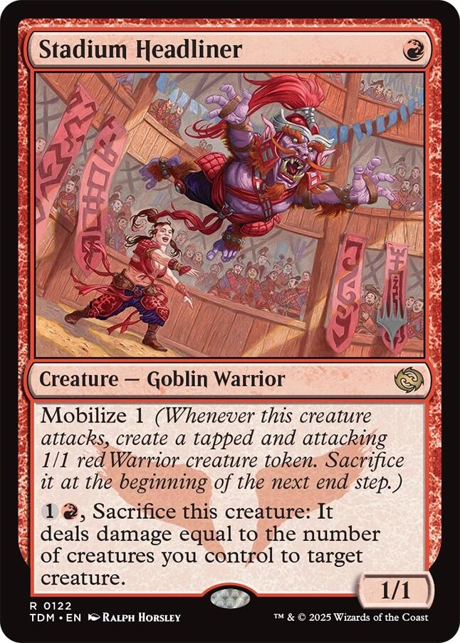 Stadium Headliner [Tarkir: Dragonstorm Promos] | Odin's Place