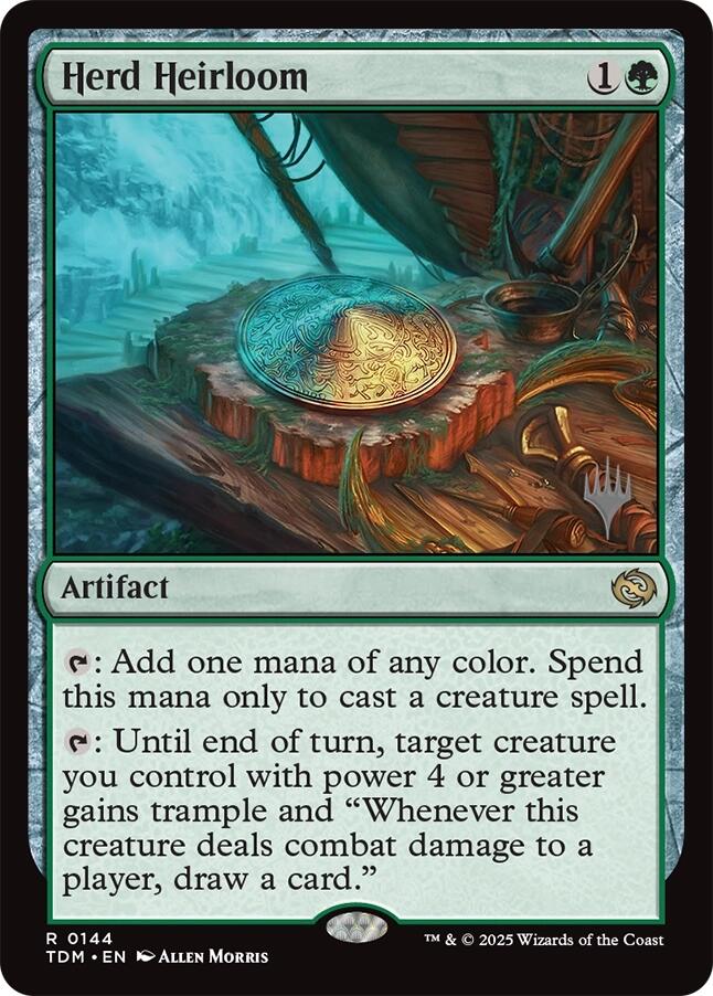 Herd Heirloom [Tarkir: Dragonstorm Promos] | Odin's Place