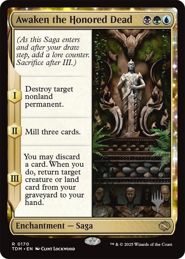 Awaken the Honored Dead [Tarkir: Dragonstorm Promos] | Odin's Place