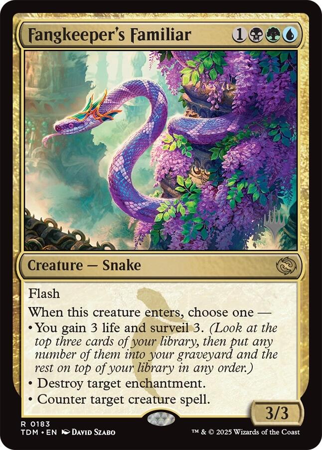 Fangkeeper's Familiar [Tarkir: Dragonstorm Promos] | Odin's Place