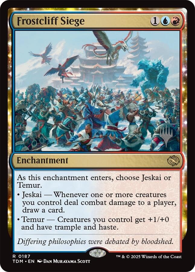 Frostcliff Siege [Tarkir: Dragonstorm Promos] | Odin's Place
