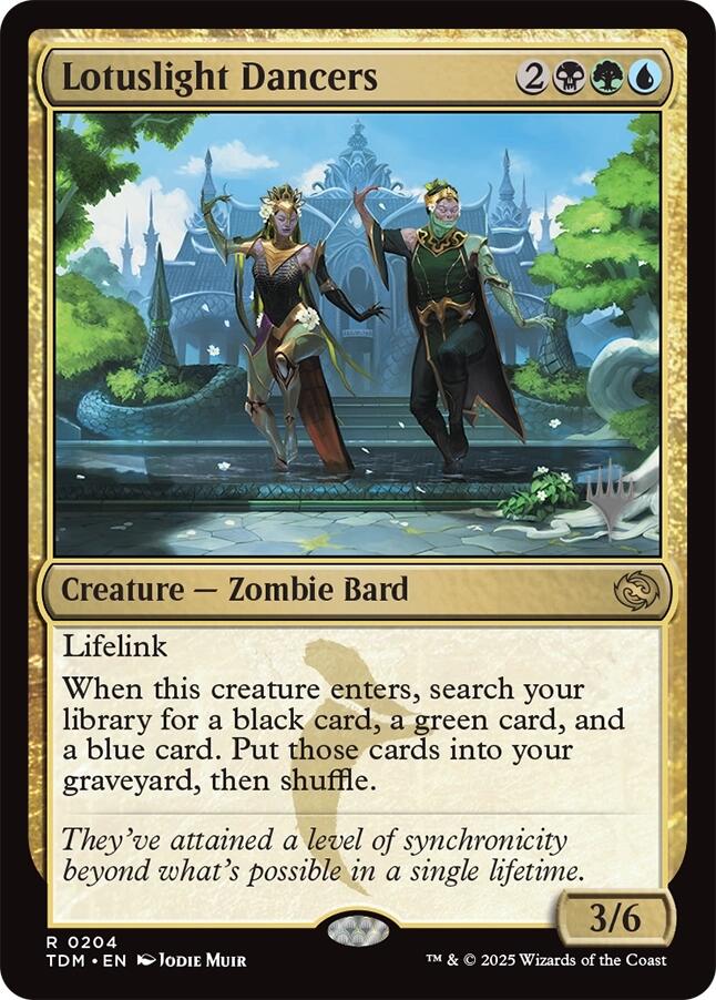 Lotuslight Dancers [Tarkir: Dragonstorm Promos] | Odin's Place