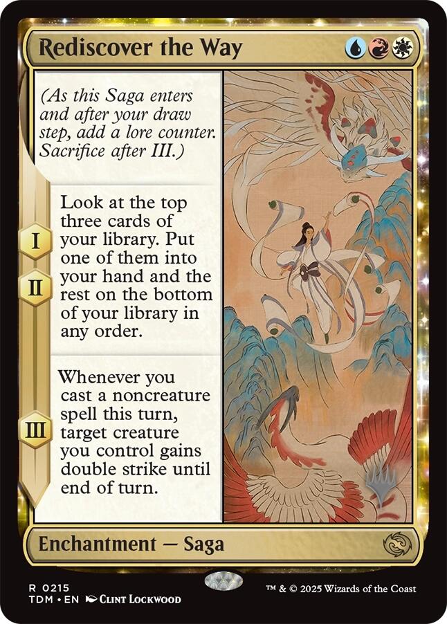 Rediscover the Way [Tarkir: Dragonstorm Promos] | Odin's Place