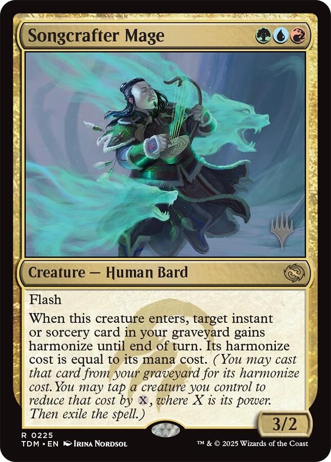 Songcrafter Mage [Tarkir: Dragonstorm Promos] | Odin's Place