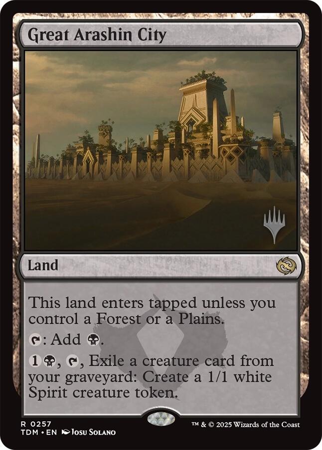 Great Arashin City [Tarkir: Dragonstorm Promos] | Odin's Place