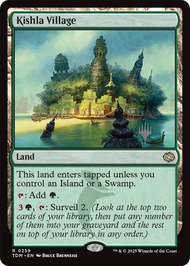 Kishla Village [Tarkir: Dragonstorm Promos] | Odin's Place