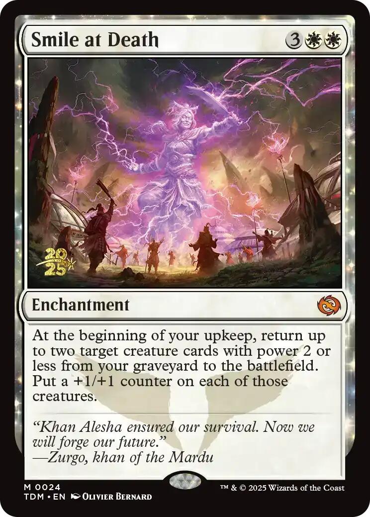 Smile at Death [Tarkir: Dragonstorm Prerelease Promos] | Odin's Place