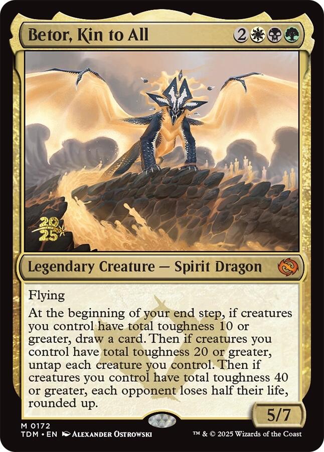 Betor, Kin to All [Tarkir: Dragonstorm Prerelease Promos] | Odin's Place