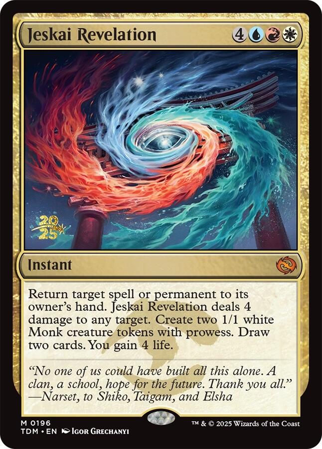 Jeskai Revelation [Tarkir: Dragonstorm Prerelease Promos] | Odin's Place
