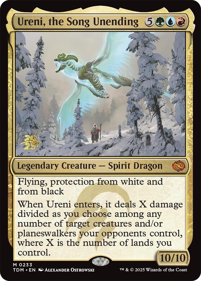 Ureni, the Song Unending [Tarkir: Dragonstorm Prerelease Promos] | Odin's Place