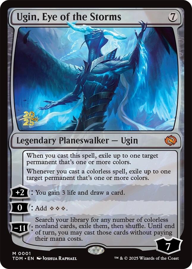 Ugin, Eye of the Storms [Tarkir: Dragonstorm Prerelease Promos] | Odin's Place