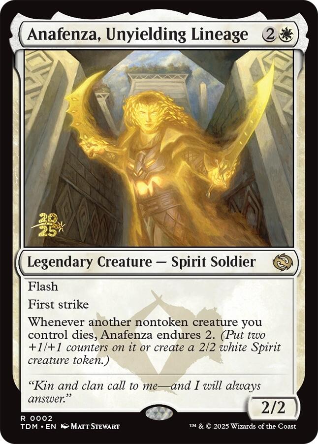 Anafenza, Unyielding Lineage [Tarkir: Dragonstorm Prerelease Promos] | Odin's Place