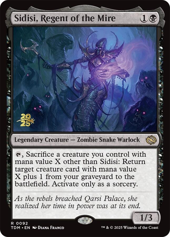 Sidisi, Regent of the Mire [Tarkir: Dragonstorm Prerelease Promos] | Odin's Place
