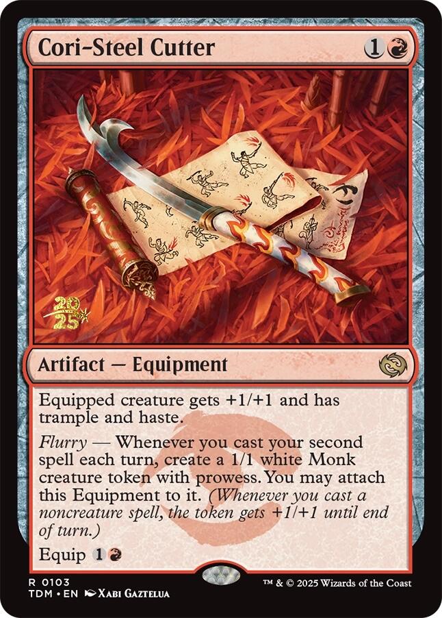 Cori-Steel Cutter [Tarkir: Dragonstorm Prerelease Promos] | Odin's Place