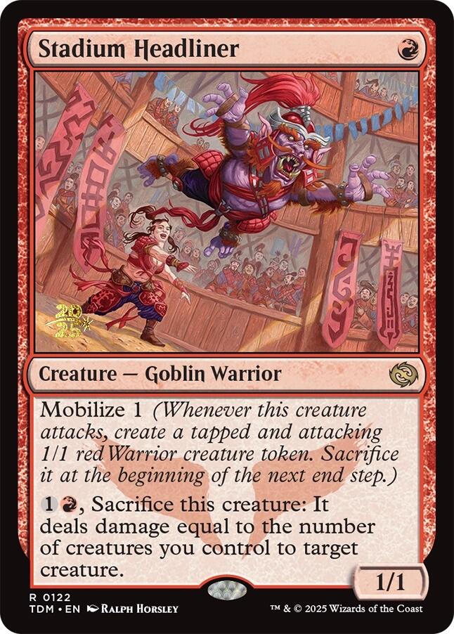 Stadium Headliner [Tarkir: Dragonstorm Prerelease Promos] | Odin's Place