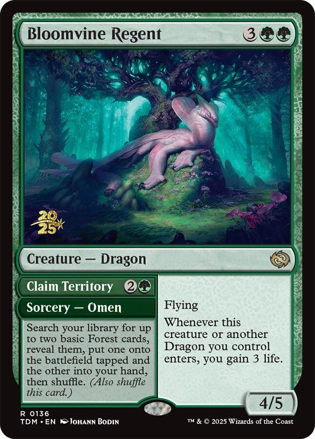 Bloomvine Regent [Tarkir: Dragonstorm Prerelease Promos] | Odin's Place