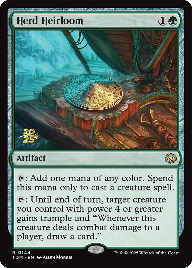 Herd Heirloom [Tarkir: Dragonstorm Prerelease Promos] | Odin's Place