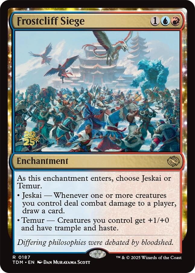 Frostcliff Siege [Tarkir: Dragonstorm Prerelease Promos] | Odin's Place