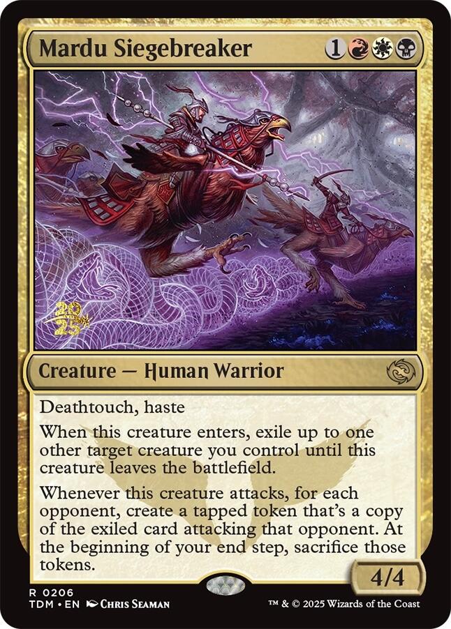 Mardu Siegebreaker [Tarkir: Dragonstorm Prerelease Promos] | Odin's Place